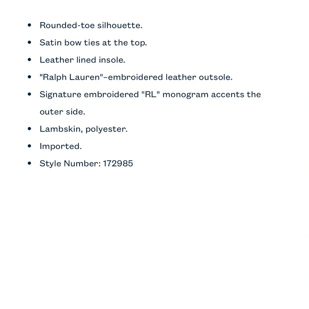 Ralph Lauren Briley Lambskin Slipper - Pink, Baby Girl, Size 1 - Picture 9 of 9